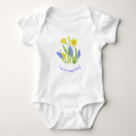 Earthy Spring on a Baby Jersey Bodysuit (M,D) Strampler