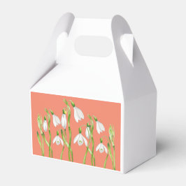 Earthy Spring on a Gable Favor Box (S) Geschenkschachtel