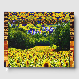 Earthy Sunflower Gästebuch