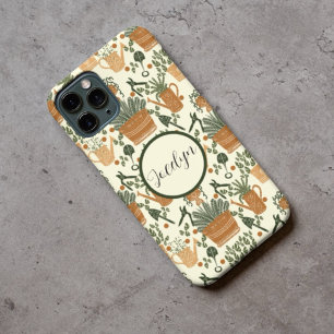 Earthy Terracotta & Green Pflanze: Garden Lover Case-Mate iPhone Hülle