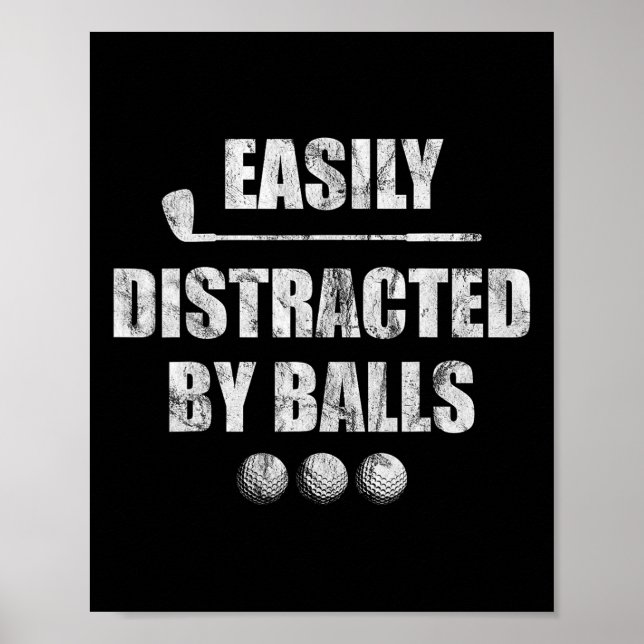 Easily Distracted 1  Poster (Vorne)