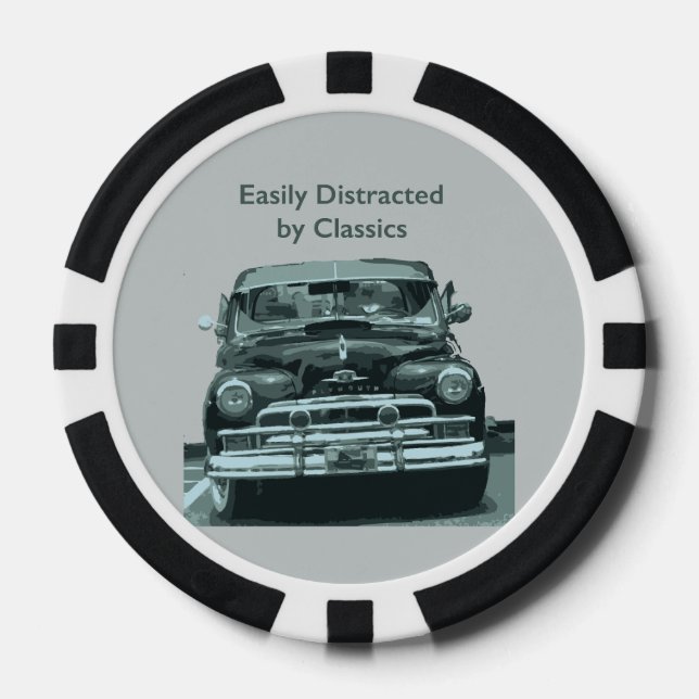 Easily Distracted by Classics Pokerchips (Vorderseite)