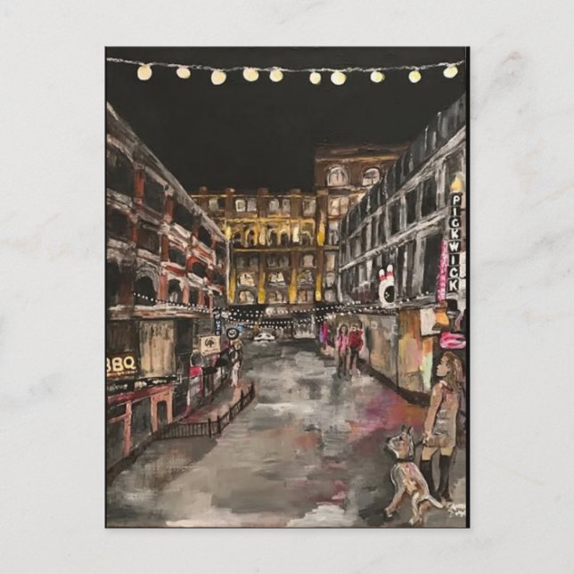 "East 4th Street Moment" Cleveland, Ohio Postcard Postkarte (Vorderseite)