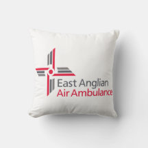East Anglian Ambulance Service Throw Kissen