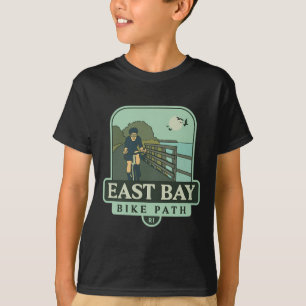 East Bay Bike Path - Rhode Island (Radfahren) T-Shirt