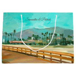 East Beach Santa Barbara Geschenktasche Große Geschenktüte