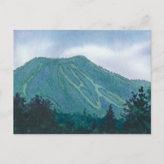 East Burke Vermont, Burke Mountain Postcard Postkarte (Vorderseite)