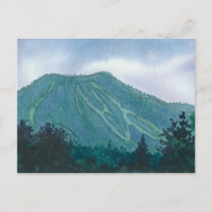 East Burke Vermont, carte postale Burke Mountain