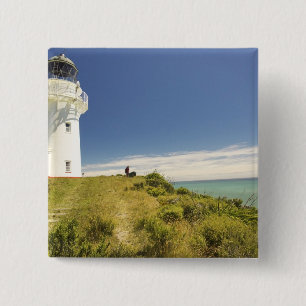 East Cape Lighthouse, Eastland, Neuseeland Button