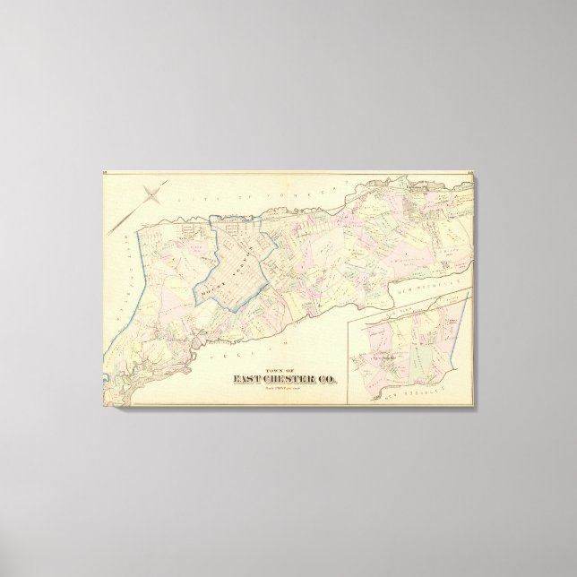 East Chester, New York Leinwanddruck (Vorderseite)