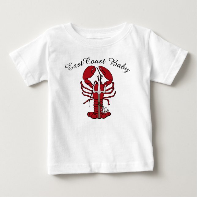 East Coast Baby Lobster Nova Scotia Halifax Kanada Baby T-shirt (Vorderseite)
