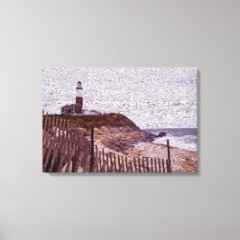 East Coast Lighthouse Leinwand