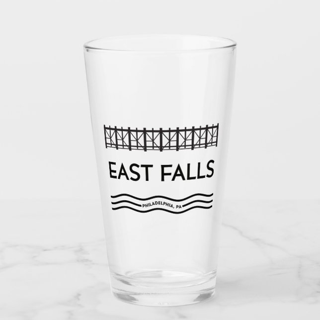 East Falls Glass Glas (Vorderseite)