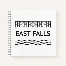 East Falls Notebook Notizbuch