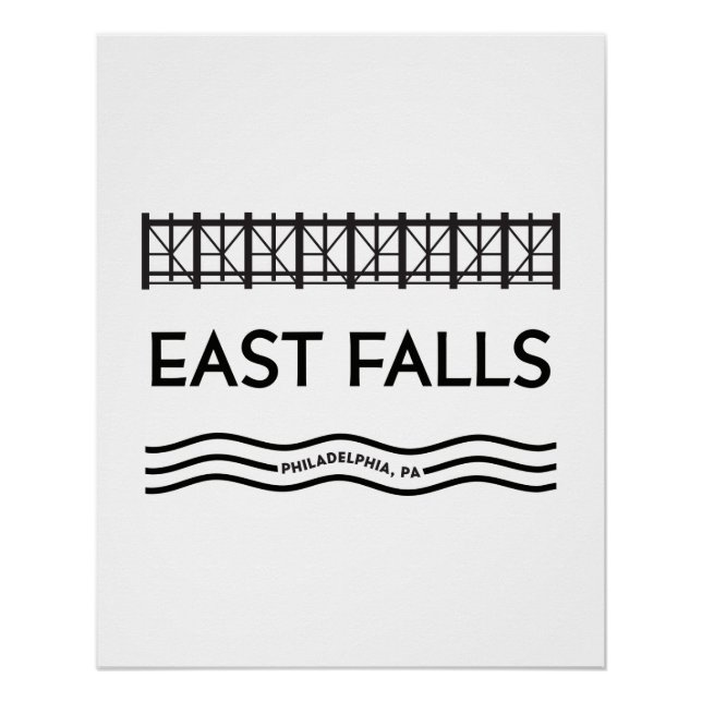 East Falls Poster (Vorderseite)