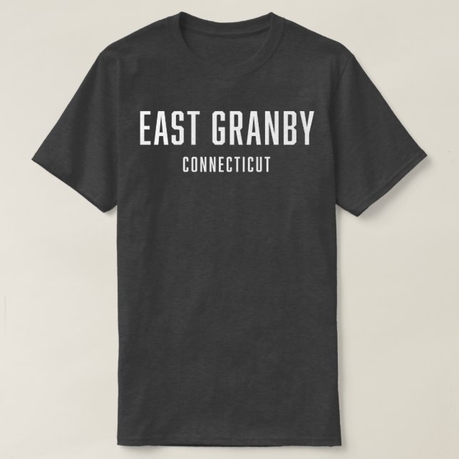 East Granby Connecticut TShirt (Design vorne)