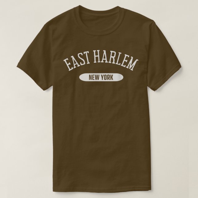 East Harlem Classic Style East Harlem New York NY T-Shirt (Design vorne)