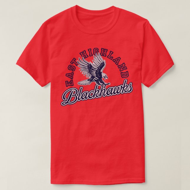 East Highland Blackhawks T-Shirt (Design vorne)