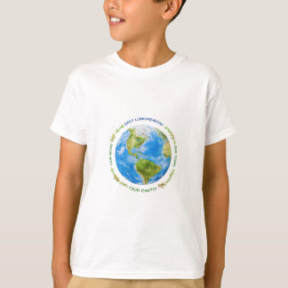 East Longmeadow Earth Day, original logo, T- Shirt