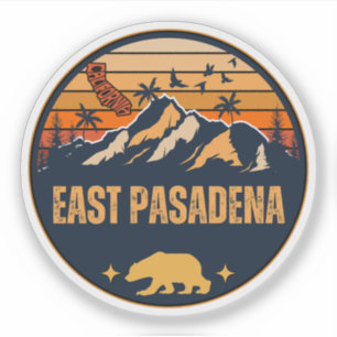 East Pasadena, Kalifornien Aufkleber