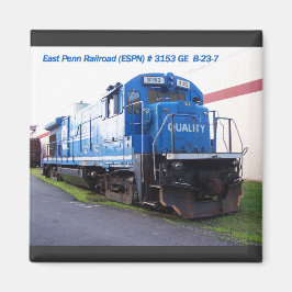 East Penn Railroad Lokomotive #3153 Magnet