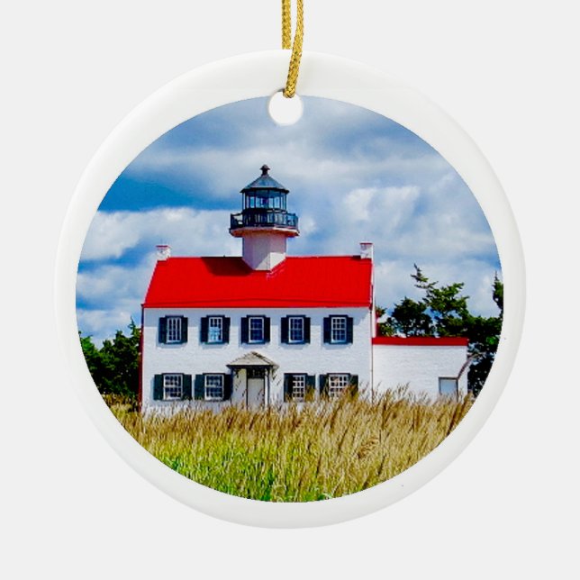 East Point Lighthouse Keramik Ornament (Vorne)