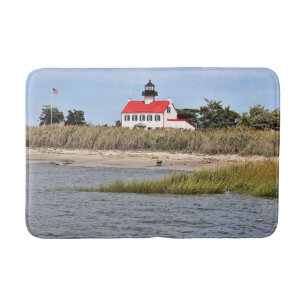 East Point Lighthouse, New Jersey Bath Mat Badematte