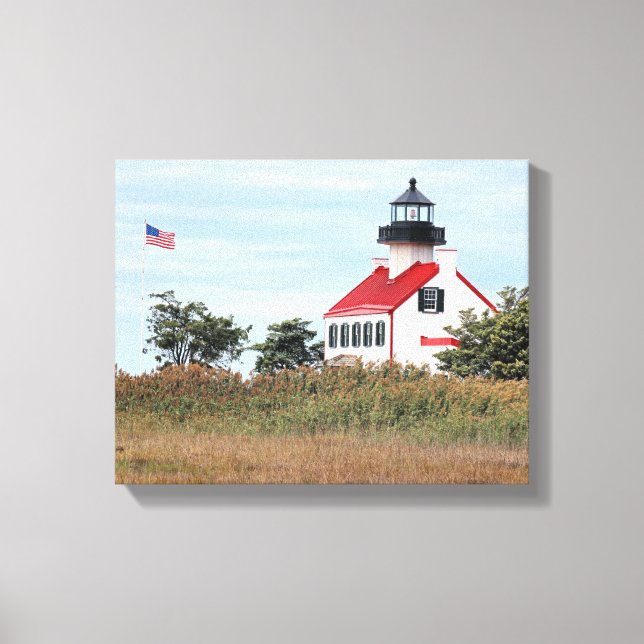 East Point Lighthouse, New Jersey Canvas Print Leinwanddruck (Vorderseite)