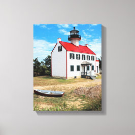 East Point Lighthouse, New Jersey Canvas Print Leinwanddruck