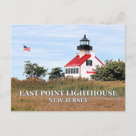 East Point Lighthouse, New Jersey Postcard Postkarte
