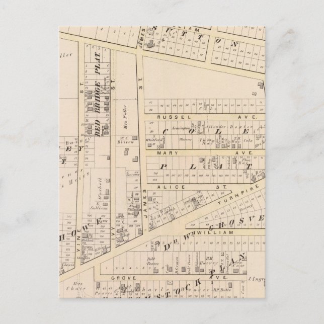 East Providence Rhode Island Postkarte (Vorderseite)