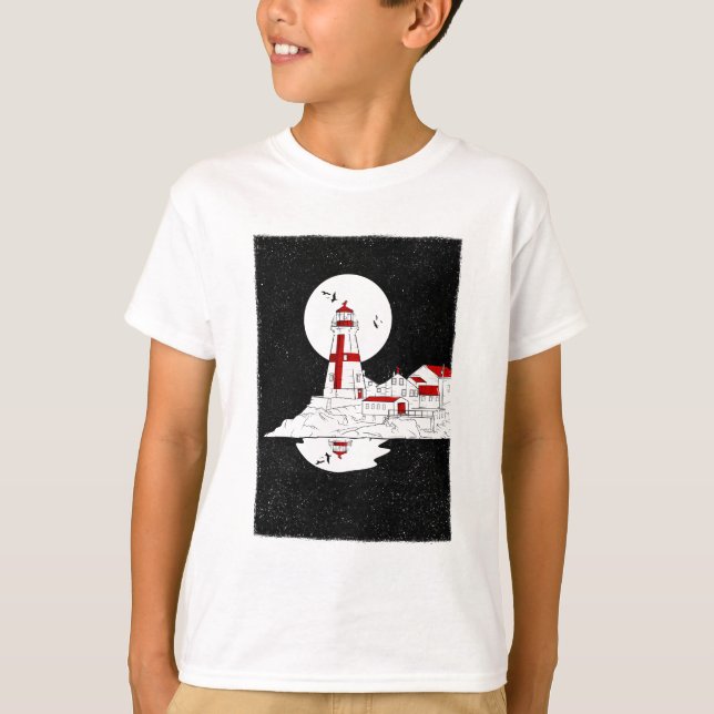 East Quoddy Head Lighthouse Shirt amazon (Vorderseite)