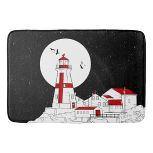 East Quoddy Head Lighthouse Wohnung Badematte