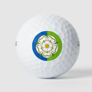 East Riding - Flagge des Yorkshire-Landkreises Golfball