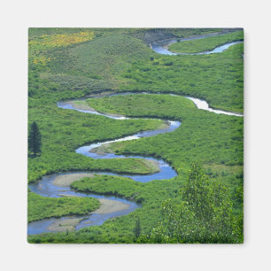 East River nahe der Stadt Crested Butte. Magnet