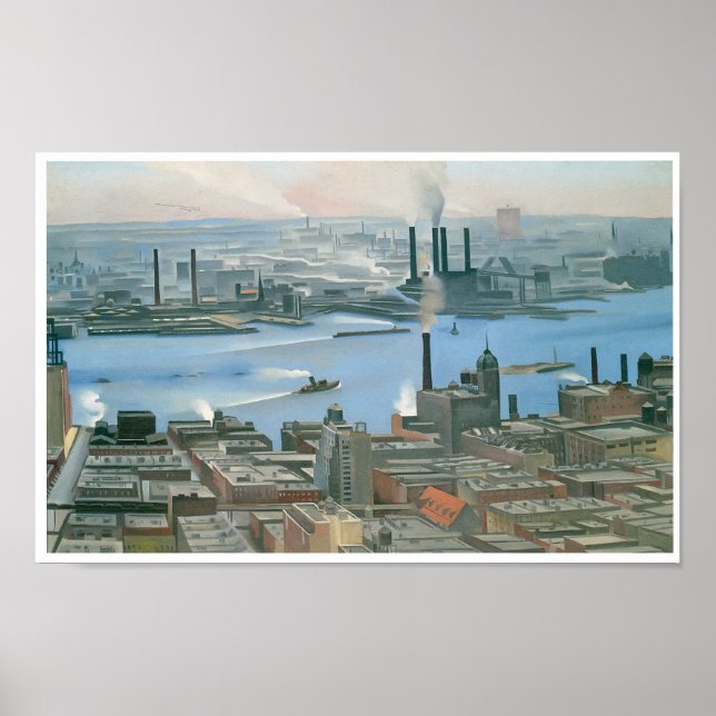 East River Poster (Vorne)