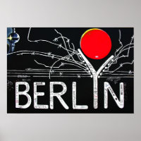 East Side Gallery, Berliner Mauer, Barbed Wire/Red