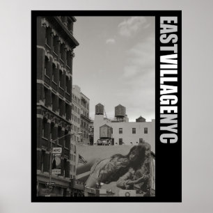 East Village-New- York Cityplakat Poster