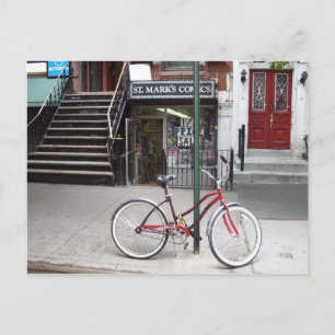 East Village NYC Postkarte