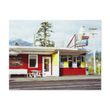 East Wind Drive-In, Cascade Locks, Oregon Postkart