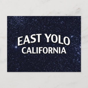 East Yolo California Postkarte