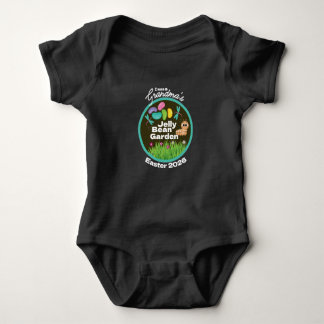 Easter Baby Body Suite Jelly Bean Garden Party  Strampler