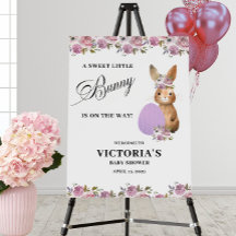 Easter Baby Shower Welcome