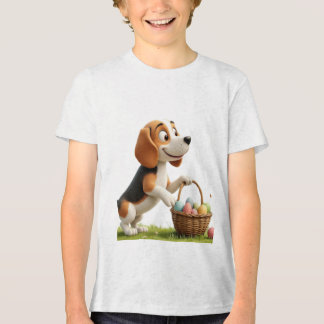 easter beagle Tri-Blend shirt