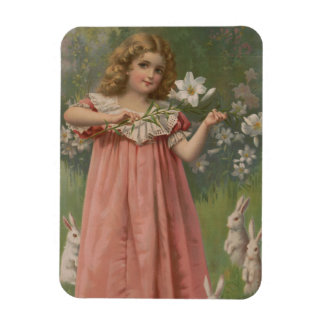 Easter Beauties, Vintage Illustration, 1898 Magnet