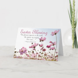 Easter Blessing Inspirational Bible Verse Feiertagskarte