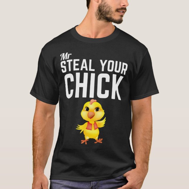 Easter Boys Toddlers Mr Steal Your Chick  Spring H T-Shirt (Vorderseite)