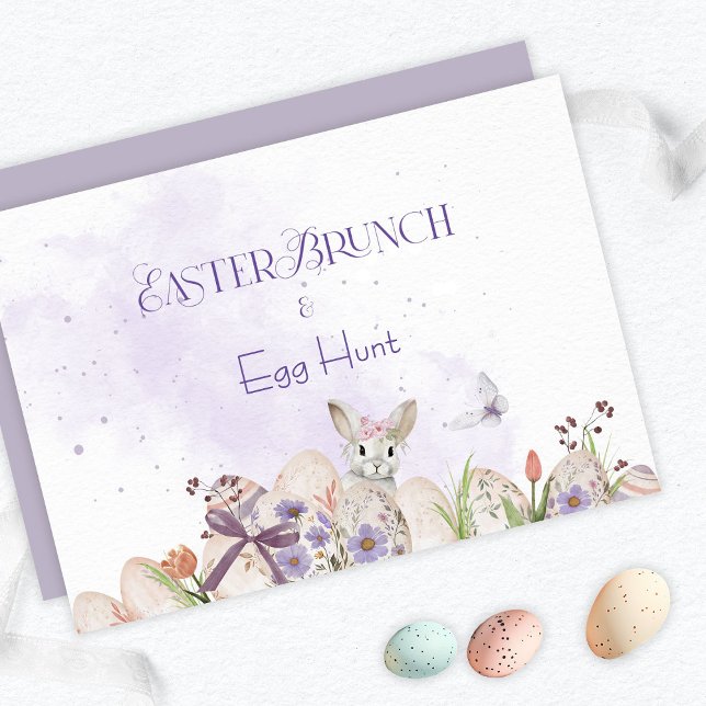 Easter Brunch & Egg Hunt Invitation (Créateur téléchargé)