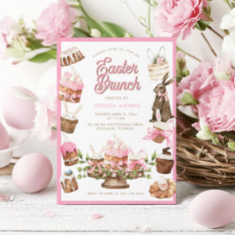 Easter Brunch Invitation Einladung