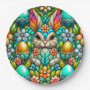 EASTER BUNNY 3D ~ Alkoholtinten ~ Papierplatte Pappteller